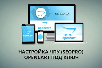 Настройка ЧПУ SeoPro Opencart под ключ + модуль для генерации