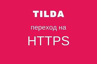 Tilda настройка и подключение https