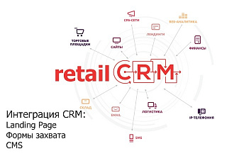 Интеграция RetailCRM и отправка заказов с любого сайта или формы