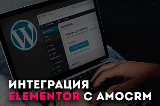 Интеграция Elementor WordPress с AmoCrm