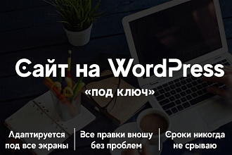 Рабочий сайт на WordPress