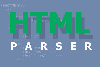 Спаршу HTML шаблон