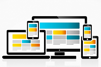 Вёрстка landing page из PSD