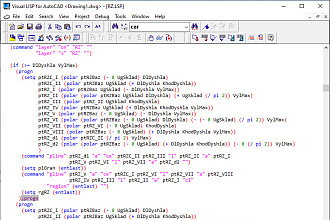 Программы для AutoCAD на LISP