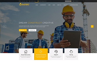 Премиум тема- BeStruct - Construction WooCommerce WordPress