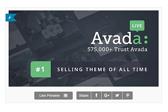 Avada. Премиум шаблон для Wordpress