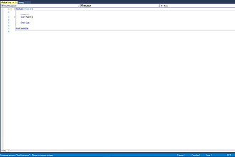 Напишу лёгкую программу на Visual Basic в консоли