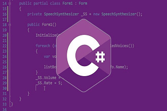 Буду писать программы на языке C #