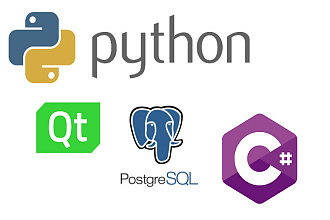 Программы на Python, C#, C++, QT