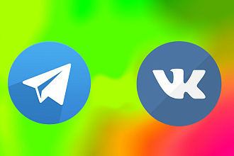 Напишу бота для Telegram, VK