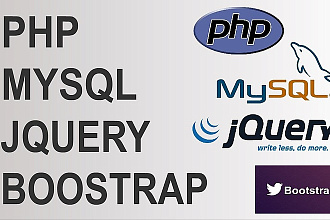 Доработка и написание Php, Js, Jquery, SQL, Python скриптов