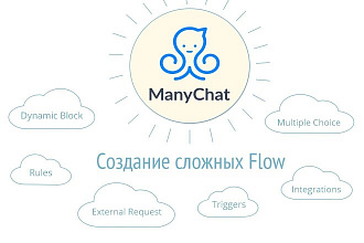 Помогу настроить External Request для бота на платформе Manychat