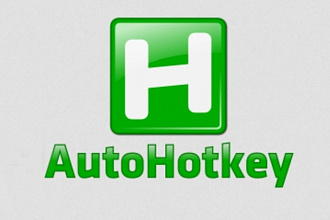 Напишу ahk, bat скрипт