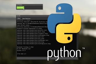 Напишу скрипт на Python