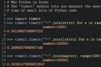 Напишу скрипт на Python