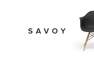 Savoy - минималистическая WordPress тема