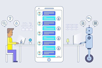 Боты телеграмм, ВКонтакте любой сложности