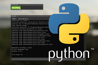 Напишу скрипт на Python