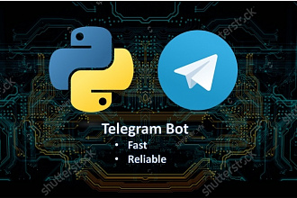 Напишу бота для Telegram на языке Python