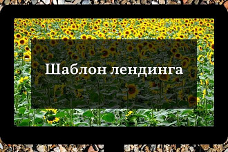 Шаблон для лендинга