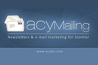 AcyMailing для массовых email рассылок на Joomla