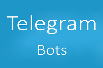 Боты в Telegram. Создание, поддержка, доработка и редактирование