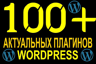 100+ дополнений для Wordpress, установка и консультация бесплатно
