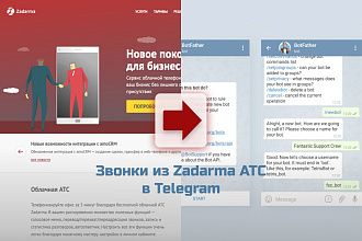 Интеграция Zadarma ATC c Telegram