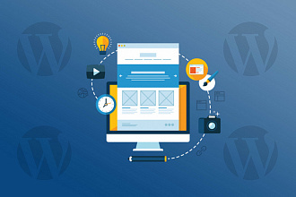 Обучу работе с WordPress - создавать лендинги и блоги
