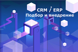 Подбор и внедрение CRM и ERP систем под ключ