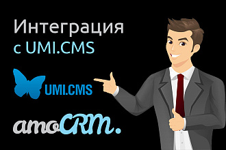 Подключение сайта на облачной Umi. CMS к AmoCRM