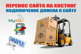 Перенос сайта на другой хостинг и домен