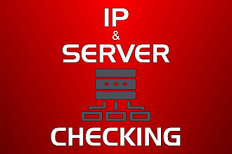 Качественная проверка серверов и IP с полным отчётом и гарантией