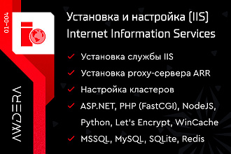 Установка и настройка IIS - Internet Information Services