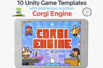 Ассет для Unity Corgi Engine - 2D + 2.5D Platformer