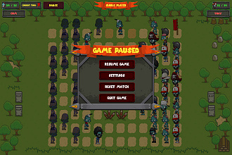 Исходник игры Битва зомби 2D сетевая для Android или IOS