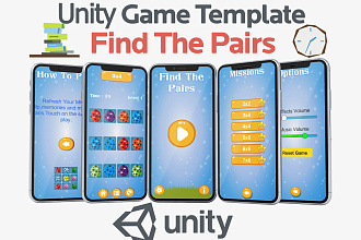 Исходник игры Find The Pairs для Unity