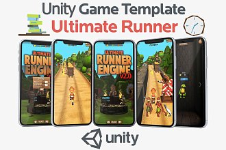 Исходник игры на Unity - Ultimate Endless Runner engine