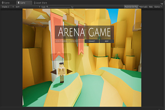Продам прототип игры Arena Game на Unity