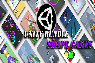 Готовый набор исходников Shape Games Bundle для Unity + AdMob