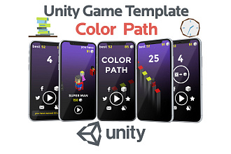 Готовый проект Color Path для Unity + AdMob