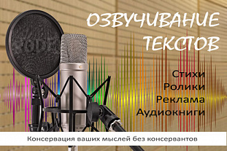 Озвучивание текста