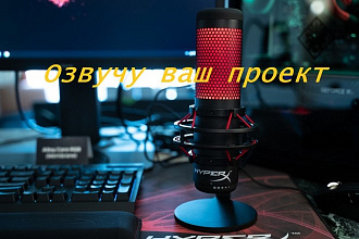 Озвучка ваших проектов, От рекламных видео роликов озвучка видео аудио