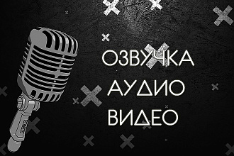 Озвучу ваш видеоролик 1 услуга - 10 минут