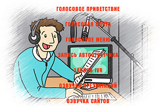 Озвучивание текста голосом