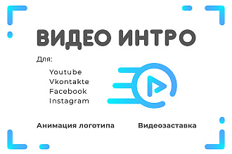 Анимация логотипа, Интро Видеозаставка
