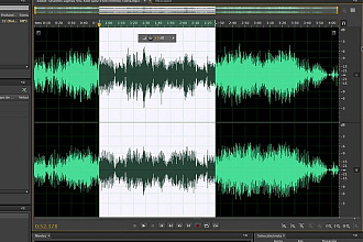 Обработка звука в Adobe Audition