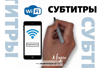 Наложу субтитры, логотип и музыку на видео