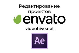 Редактирование проектов c videohive.net в After Effects