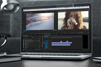 Монтаж видео в Adobe Premiere Pro